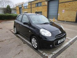 Black Used 2012 Nissan Micra S Hatchback | £4,295 (Fair price)