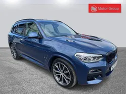 Blue Used 2020 BMW X3 M Sport SUV | £21,271 (A bit pricey)