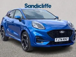 Blue Used 2024 Ford Puma ST-Line X Hatchback | £23,200 (Fair price)