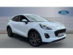 White Used 2022 Ford Puma Titanium SUV | £15,311 (Good price)