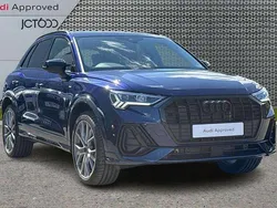 Blue Used 2025 Audi Q3 Black Edition SUV | £35,749 (Fair price)
