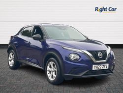 Blue Used 2022 Nissan Juke N-Connecta SUV | £12,999 (Fair price)