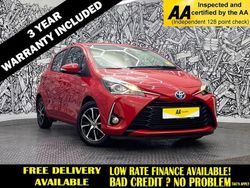 Red Used 2018 Toyota Yaris Hybrid Hatchback | £13,495 (Fair price)