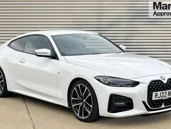 White Used 2022 BMW 420 M Sport Coupe | £27,212 (Fair price)