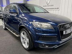 Blue Used 2012 Audi Q7 S-line plus SUV | £9,749 (Fair price)