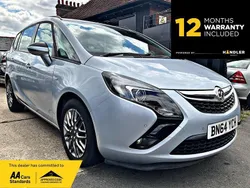 Silver Used 2014 Vauxhall Zafira Tourer MPV | £5,490 (Fair price)