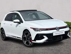 White Used 2025 VW Golf VIII GTI Clubsport Hatchback | £38,995 (Expensive)