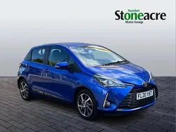 Blue Used 2020 Toyota Yaris Hatchback | £10,584 (Fair price)