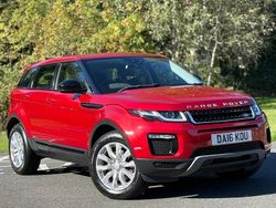Red Used 2016 Land Rover Range Rover evoque SE SUV | £8,991 (Super price)