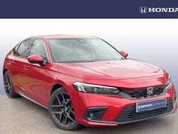 Red Used 2022 Honda Civic Advance Hatchback | £23,995 (Fair price)
