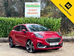 Red Used 2021 Ford Puma ST-Line SUV | £10,999