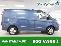 Blue Used 2021 Ford Transit Custom Limited Van | £19,689 (Fair price)