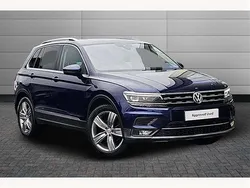 Blue Used 2017 VW Tiguan SEL SUV | £16,395 (Fair price)