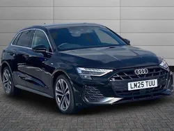 Black New 2025 Audi A3 e-tron S-Line Hatchback | £32,195 (Fair price)