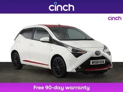 White Used 2018 Toyota Aygo x-press Hatchback | £8,149 (Fair price)