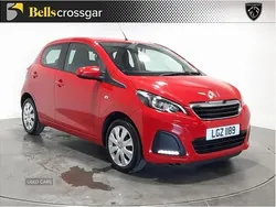 Red Used 2018 Peugeot 108 Active Hatchback | £6,795 (Fair price)
