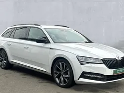White Used 2024 Skoda Superb SportlinePlus Estate | £28,902 (A bit pricey)