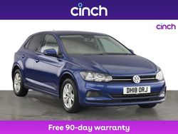 Blue Used 2018 VW Polo SE Hatchback | £10,999 (Fair price)
