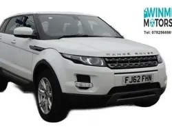 White Used 2013 Land Rover Range Rover evoque Pure Hatchback | £6,295 (Expensive)