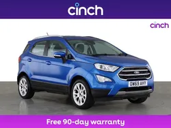 Blue Used 2020 Ford Ecosport Titanium SUV | £10,199 (Fair price)