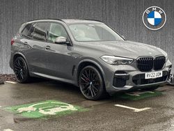 Dravit grey metallic Used 2022 BMW X5 M Sport SUV | £46,399 (Fair price)