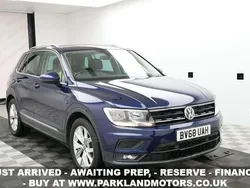Blue Used 2018 VW Tiguan SE SUV | £13,560 (Good price)