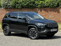 Black Used 2022 Jeep Compass Trailhawk SUV | £17,999 (Fair price)