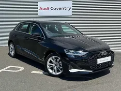 Brilliant black New 2025 Audi A3 Sport Hatchback | £31,490 (Fair price)