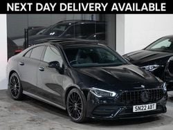 Black Used 2022 Mercedes CLA180 AMG line Sedan | £24,995 (Expensive)