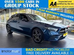 Blue Used 2022 Mercedes A250 AMG Line Premium Plus Hatchback | £16,000 (Fair price)