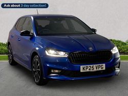Blue New 2025 Skoda Fabia Monte Carlo Hatchback | £20,869 (Fair price)