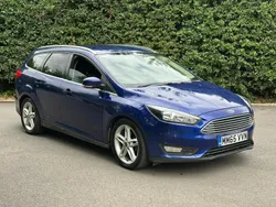 Blue Used 2015 Ford Focus Zetec Estate | £2,495