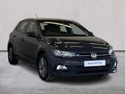 Grey Used 2021 VW Polo R-line Hatchback | £14,742 (Fair price)