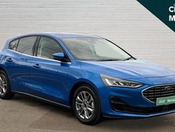 Blue Used 2024 Ford Focus Titanium Hatchback | £17,300