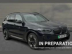 Black Used 2022 BMW iX3 M Sport SUV | £31,748 (Fair price)