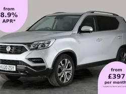 Silver Used 2020 Ssangyong Rexton SUV | £21,024 (Good price)