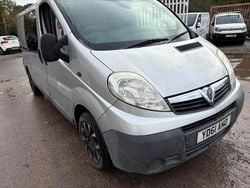 Silver Used 2011 Vauxhall Vivaro Van | £3,795 (Super price)
