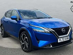 Blue Used 2022 Nissan Qashqai Tekna+ SUV | £24,189 (Expensive)