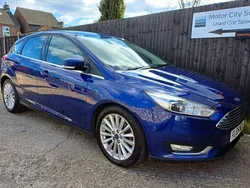 Blue Used 2015 Ford Focus Titanium X Hatchback | £5,250 (Fair price)