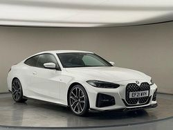 Alpine white Used 2021 BMW 420 M Sport Coupe | £25,200 (Fair price)