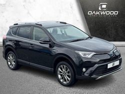 Black Used 2016 Toyota RAV4 Hybrid SUV | £14,495 (Fair price)
