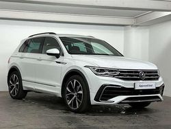 White Used 2022 VW Tiguan R-line SUV | £27,995 (Fair price)
