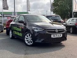 Black Used 2022 Vauxhall Corsa Edition Hatchback | £10,300 (Fair price)