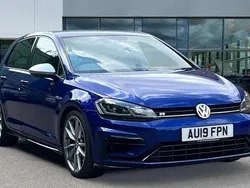 Lapiz blue metallic Used 2019 VW Golf VII R Hatchback | £23,107 (Good price)