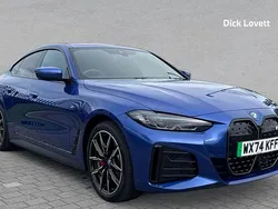 Blue Used 2025 BMW i4 M Sport Sedan | £39,990 (Fair price)