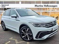 White Used 2022 VW Tiguan R-line SUV | £30,295 (Fair price)