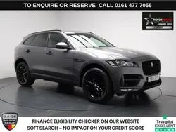 Grey Used 2019 Jaguar F-Pace R-Sport SUV | £21,890 (Fair price)