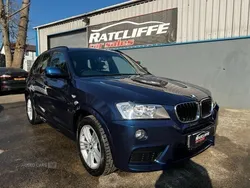 Blue Used 2014 BMW X3 M Sport SUV | £9,150 (Fair price)