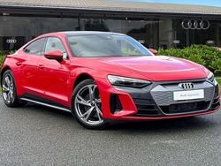Red Used 2023 Audi e-tron GT quattro Comfort Sedan | £44,450 (Good price)