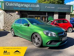 Green Used 2017 Mercedes A160 AMG line Hatchback | £10,995 (Fair price)